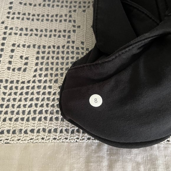 Lululemon Back To Class Jacket Black size 8 rare - Picture 8 of 8